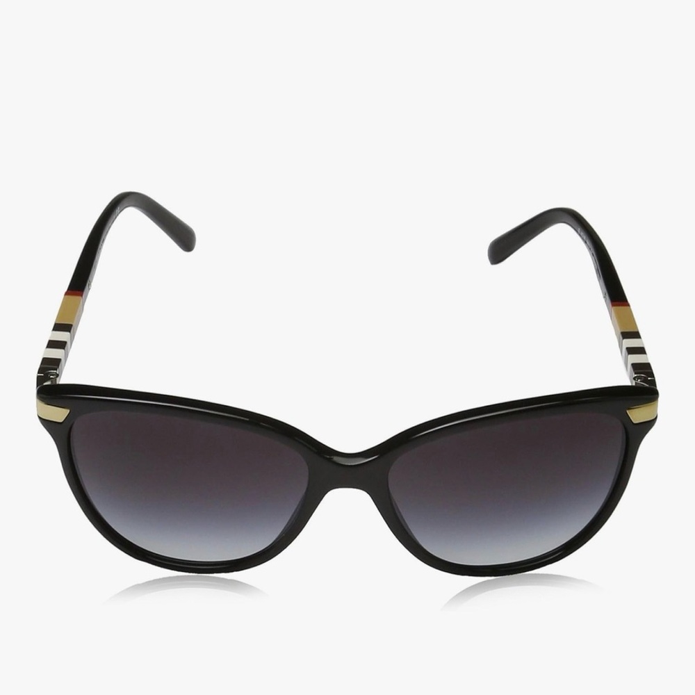 Burberry Black and Cream Sunglasses